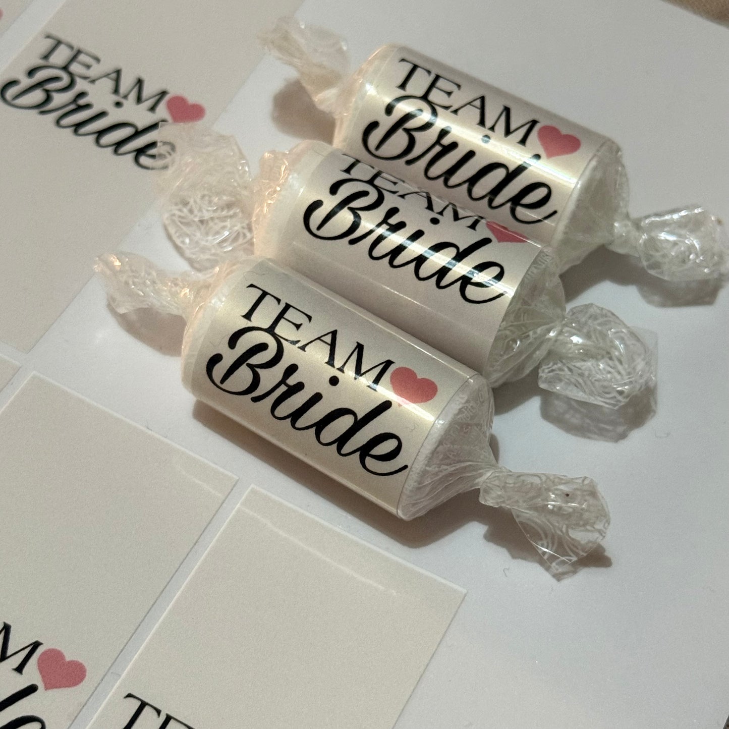 Bride Love Heart Sweets | Hen Party & Bridal Shower Favours