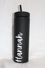 Load image into Gallery viewer, Personalised skinny 20oz matte tumbler
