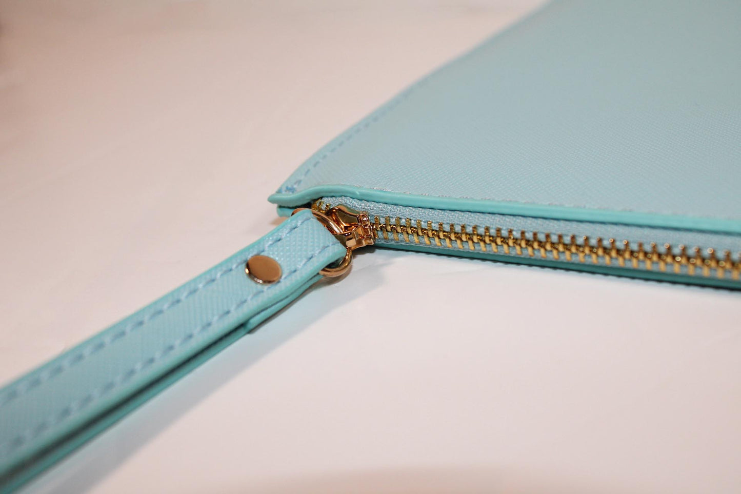 Personalised monogram clutch bag