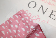 Load image into Gallery viewer, Personalised birthday pink Cloud Pyjama Set
