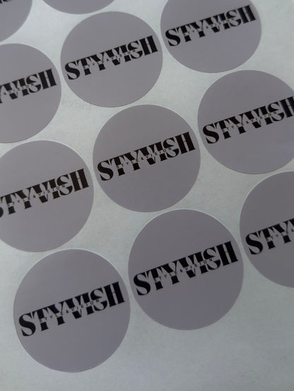 Custom circle 2 x 2 inches stickers