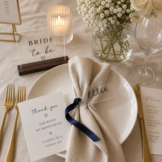 Custom Name Tags for Gifts | Custom Elegant Gift Labels
