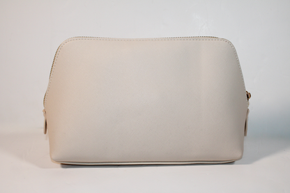 Oyster makeup bag