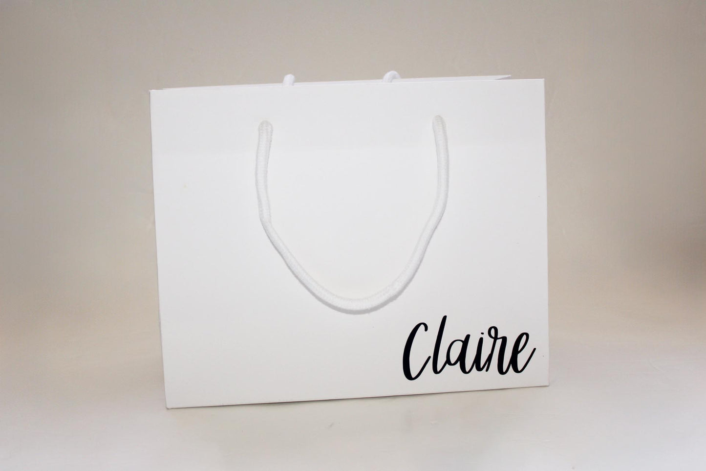 Personalised small name gift bag