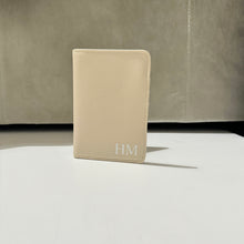 Load image into Gallery viewer, Personalised monogram passport travel set

