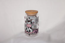 Load image into Gallery viewer, ‘ Moody without coffee’  16oz glass cup
