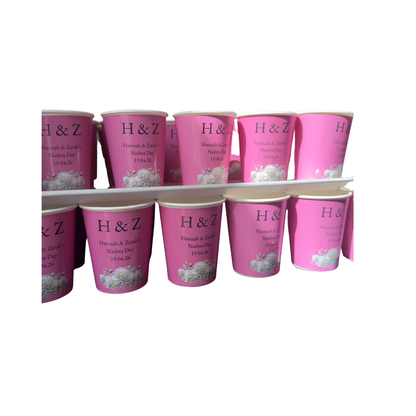 Custom printed 9oz paper cups
