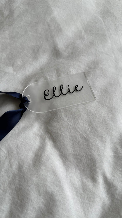 Custom Name Tags for Gifts | Custom Elegant Gift Labels