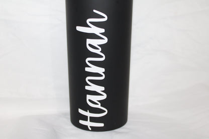 Personalised skinny 20oz matte tumbler