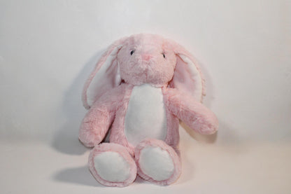New born soft pink bunny keepsake