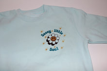 Load image into Gallery viewer, Blue sassy little soul printed sweatshirt
