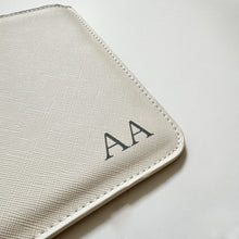 Load image into Gallery viewer, Personalised monogram clutch bag
