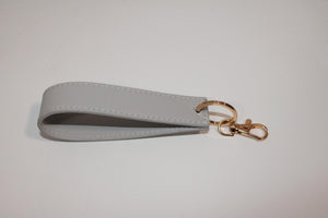 Personalised monogram wristlet keyring