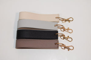 Personalised monogram wristlet keyring