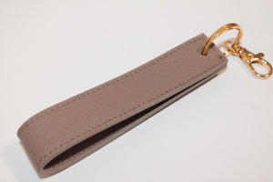 Personalised monogram wristlet keyring